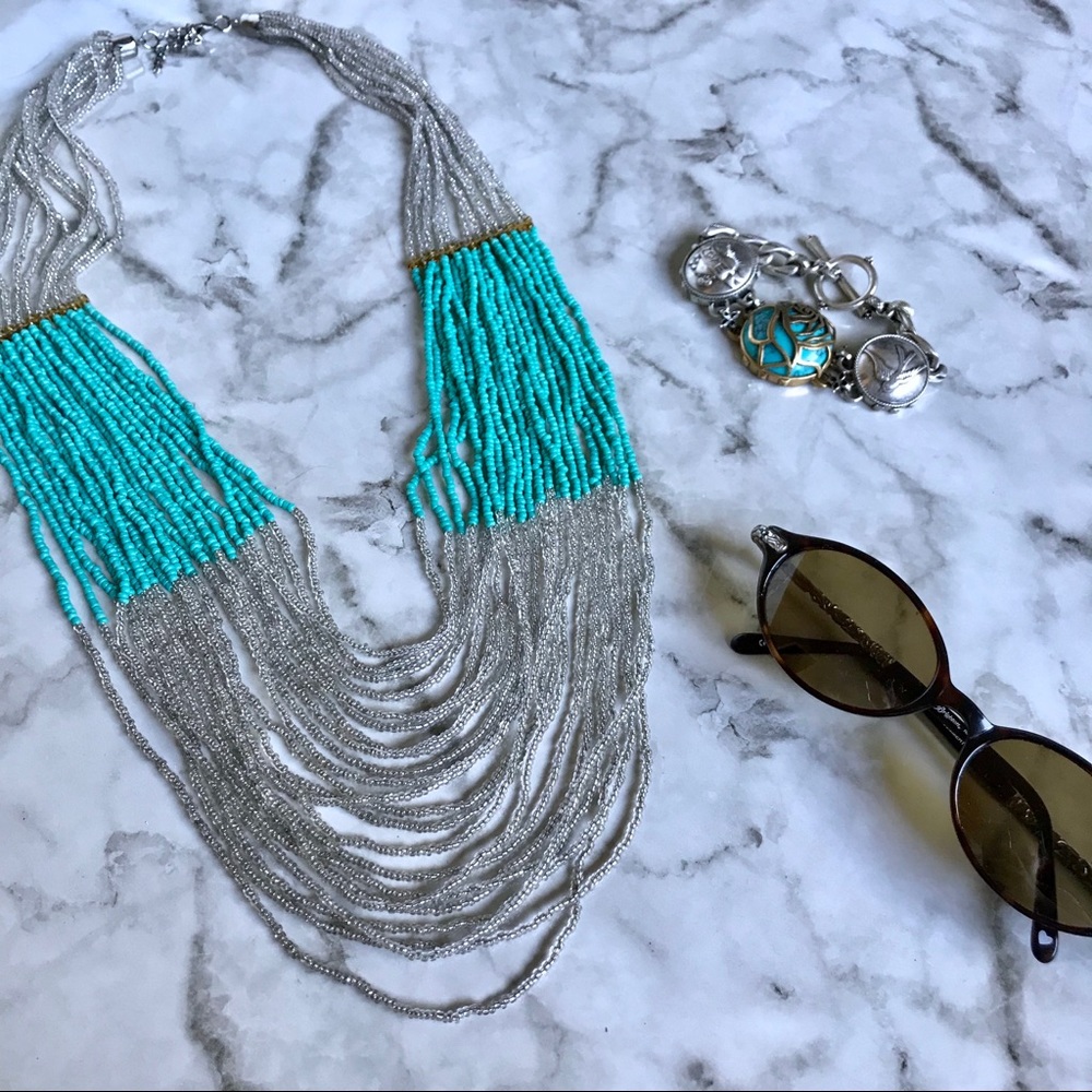 "Bohemian Rhapsody" Bead Seed Necklace